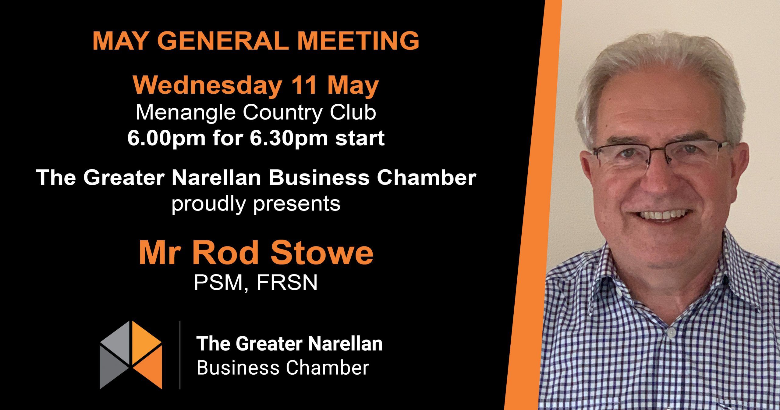 GNBC_May General Meeting_Rod Stowe