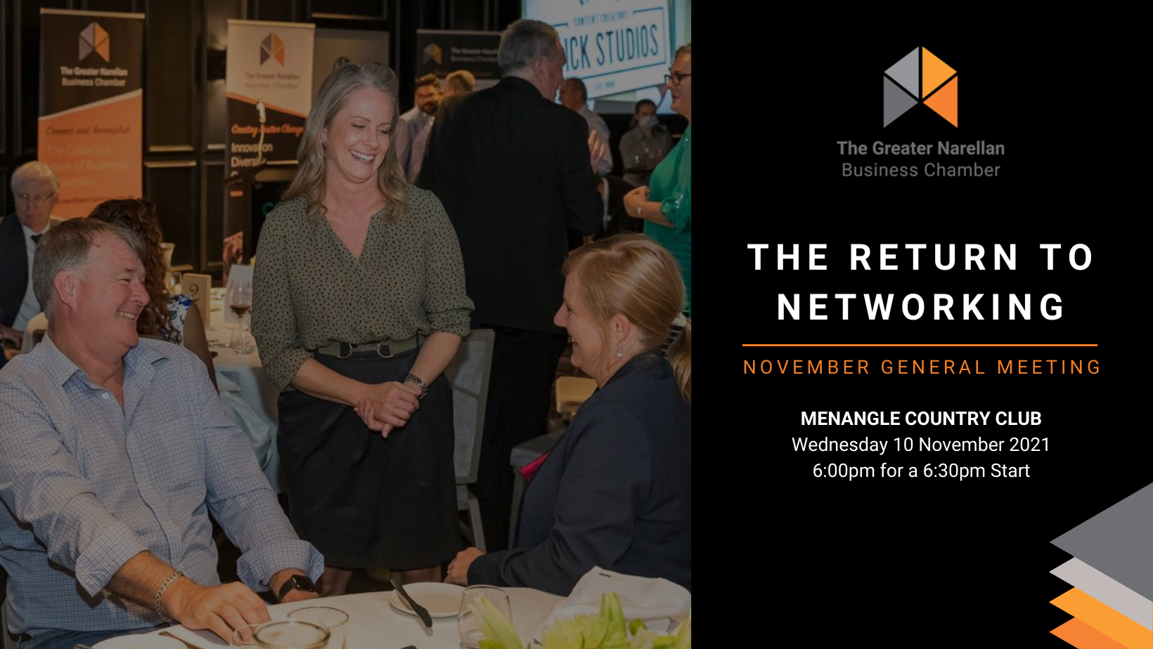 The Return to Networking November 2021 General Meeting